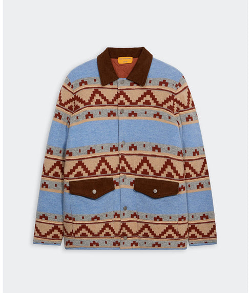 Western Industry Jacket - Heather Blue Combo